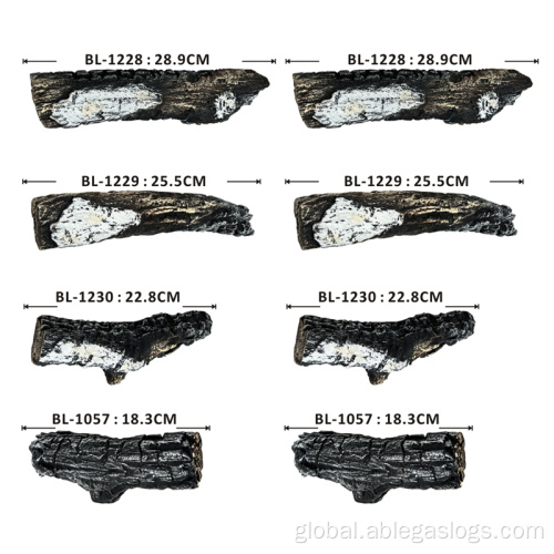 Fake Wood Outdoor Gas Log ABLE Realistic Artificial Outdoor Gas Logs Factory